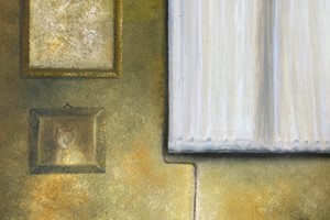 The Paris Cat. Oil on linen. 30cm x 40cm