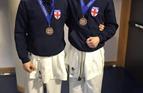 Jimmy + A.J AMA International BRONZE medalist