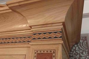 Cornice Detail - Inlayed