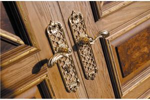Oak & Burr Walnut Doors
