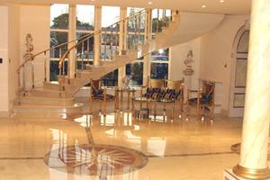 Hall with Marble Staircase