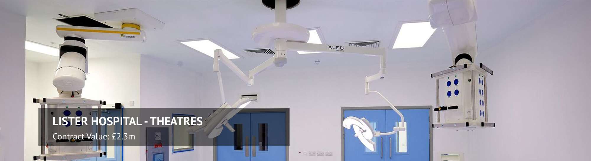 Lister Hospital Stevenage Intensive Care Unit W. Portsmouth and Co Ltd