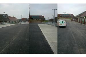 Formation of the new car park with 64 parking bases, including retaining walls, tensar wall, and drainage