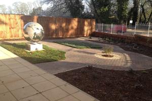 
Take over from previous groundworker. Complete external drainage, Orangery, a series of brick retaining walls, paving flags. 
Forming and block paving front elevation car parking bays.

By others: fences and sculpture.