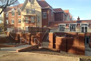 
Take over from previous groundworker. Complete external drainage, Orangery, ramps foundations and building annex to main building, a series of brick retaining walls, steps and paving flags. Forming and block paving front elevation car parking bays.

By others: fences and handrails.