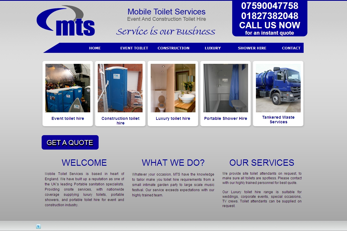 Luxury Toilet : Mobile Toilet Hire