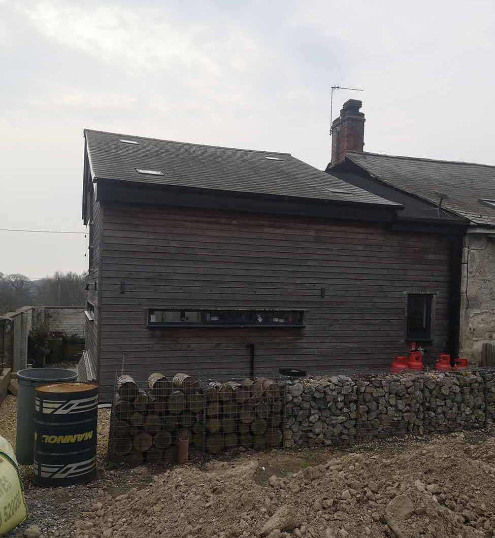 Extension in the east wight