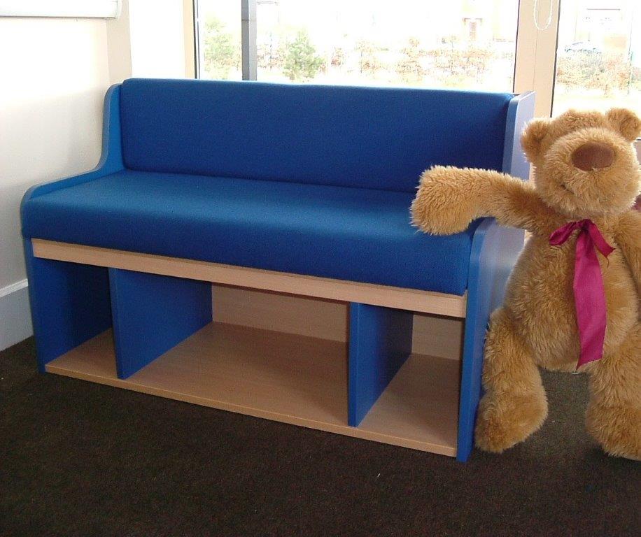 teddy book bench