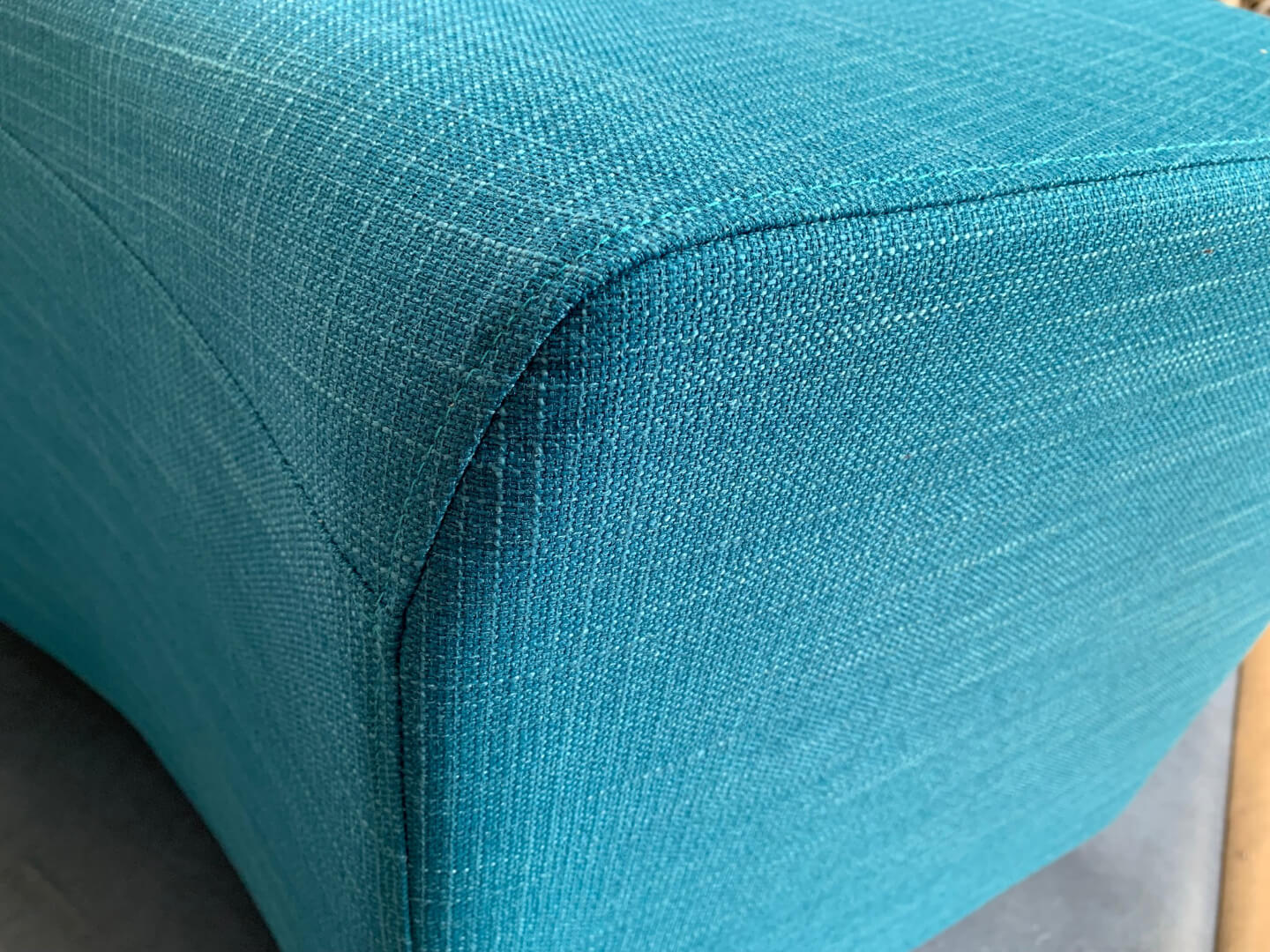 aqua blue seat