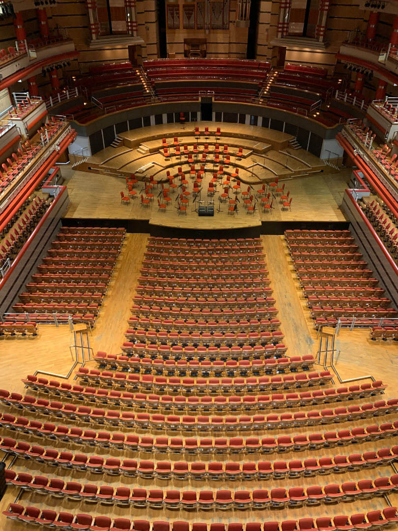 red concert hall
