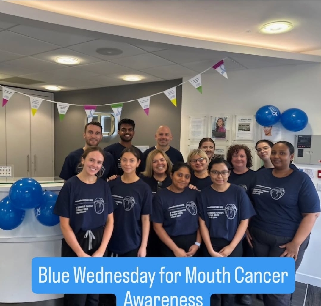 Gathering for blue wednesday event