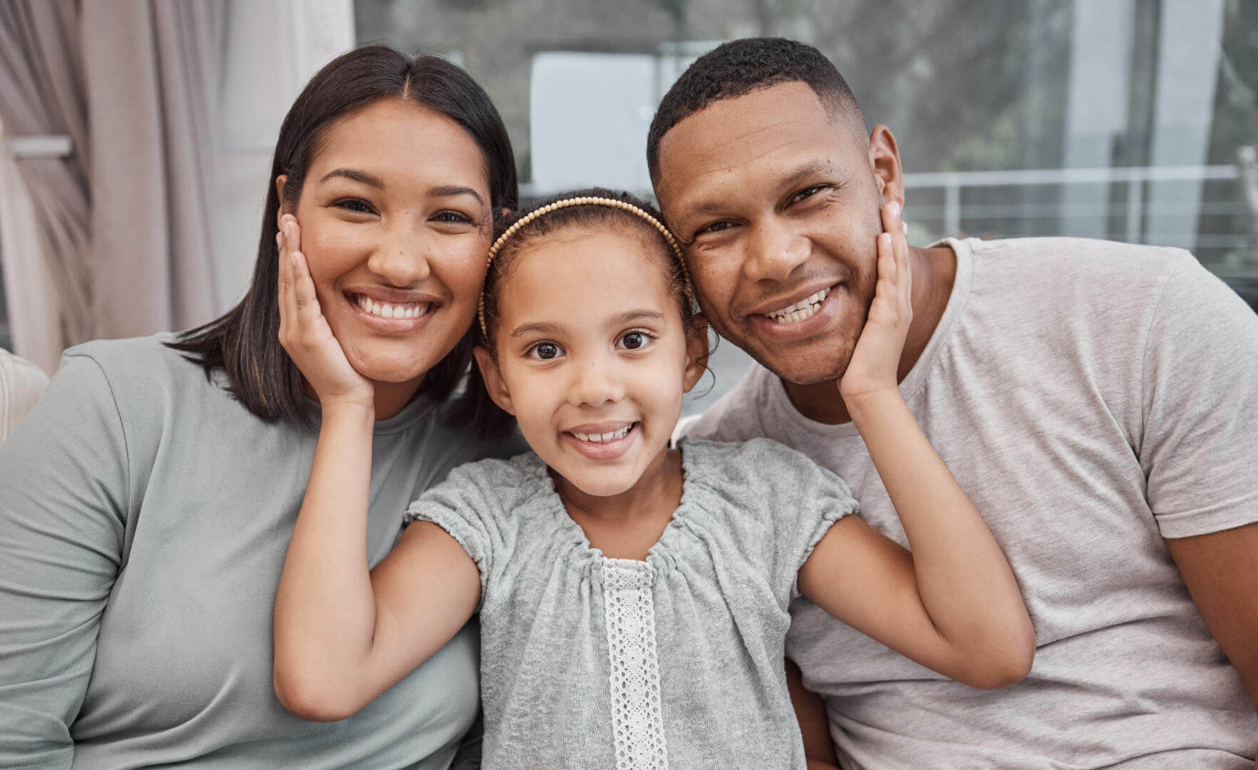 Smiling Family