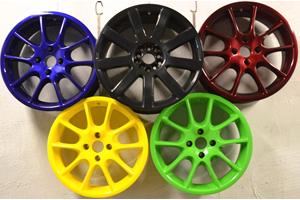 Rainbow Colours for your Car Wheels 