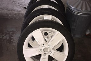 Refurbished Wheels in White Gloss