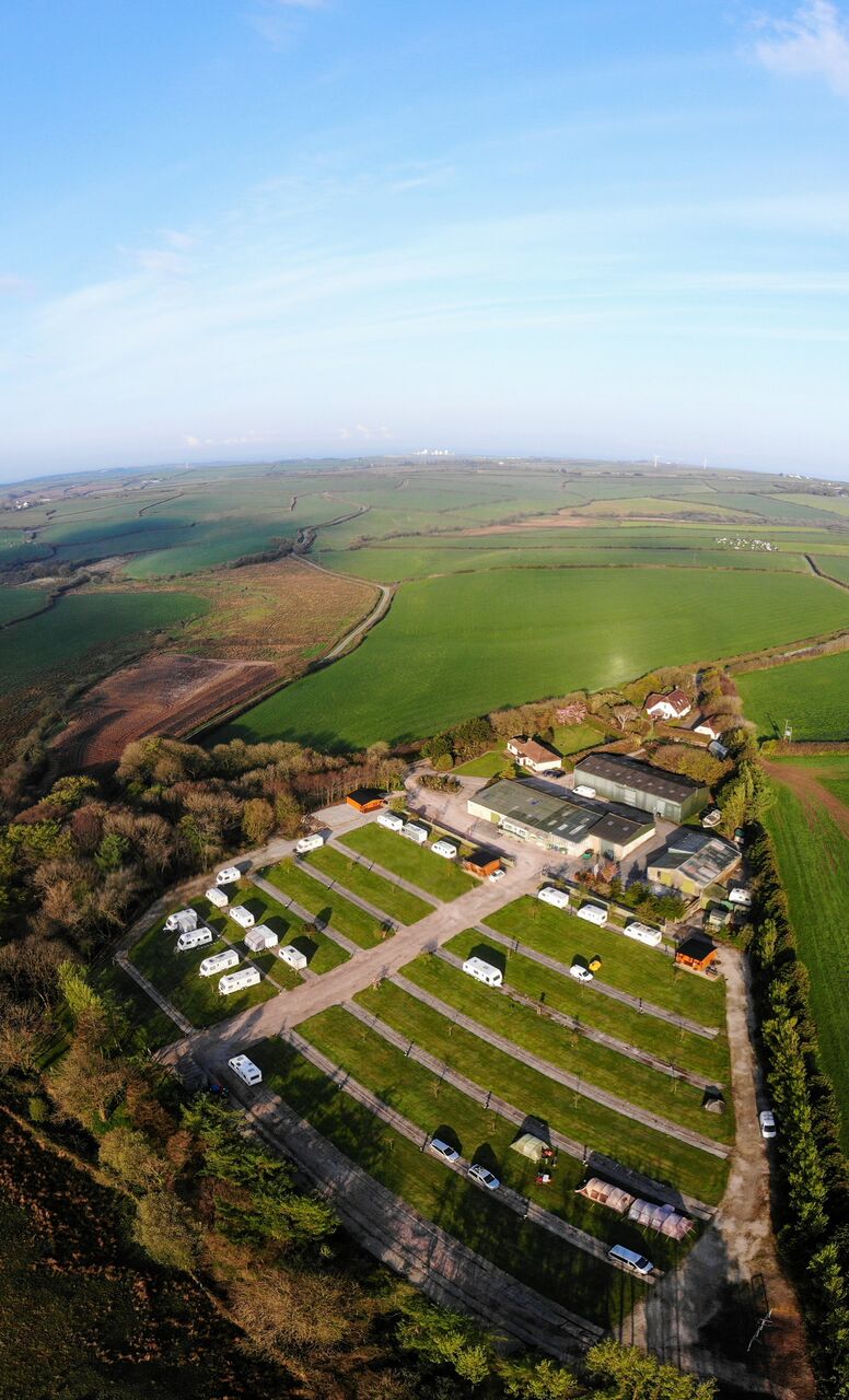 Latest Drone photos. Spot the cabins