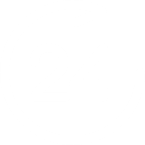 24 hour phone line icon