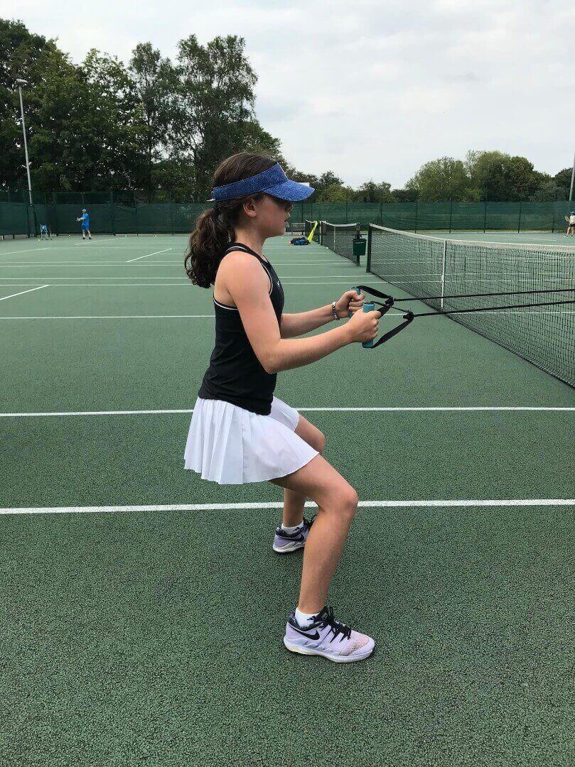 Female Junior Tennis Player Training | Cardio & Strength Building