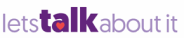 Let's Talk About It logo