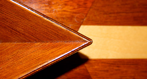Custom peak and deck detail