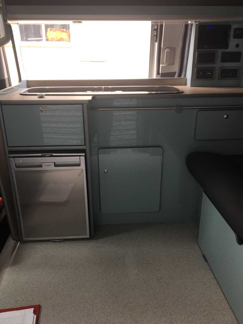 Camper kitchen