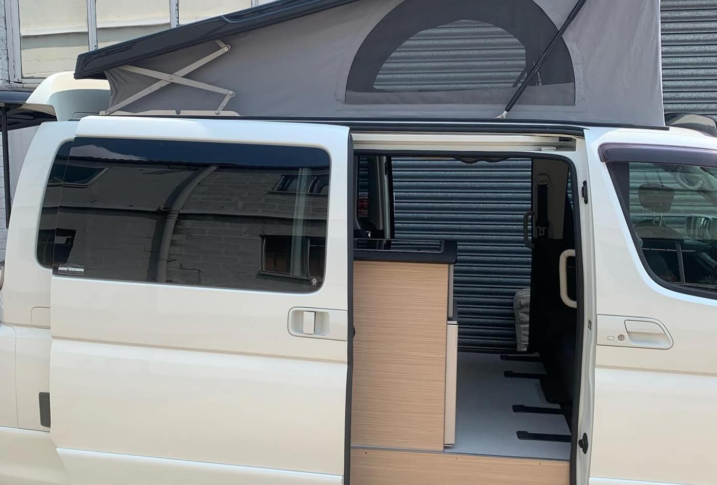 Fully converted van