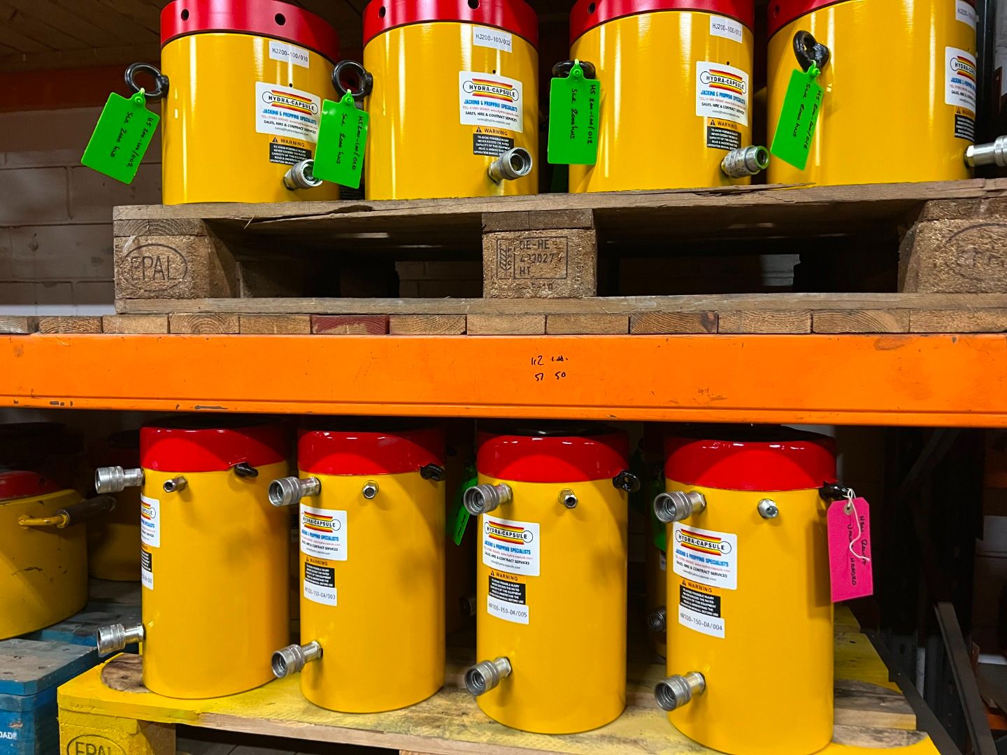 hydraulic cylinders for hire, hydraulic jacks for sales, powerteam, enerpac, hi force, hydraulic technologies