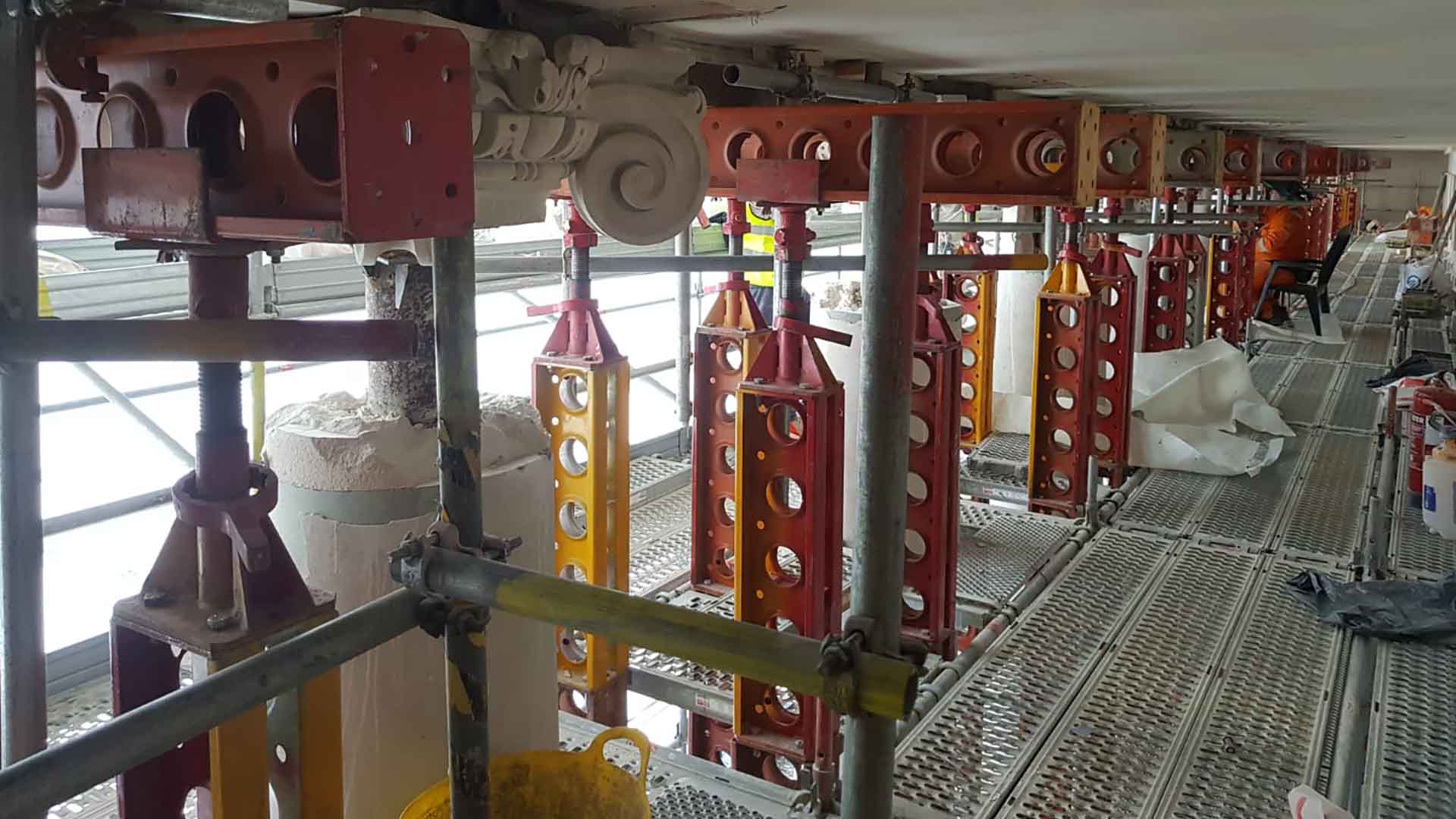 propping and needling, slimshor, temporary works installer