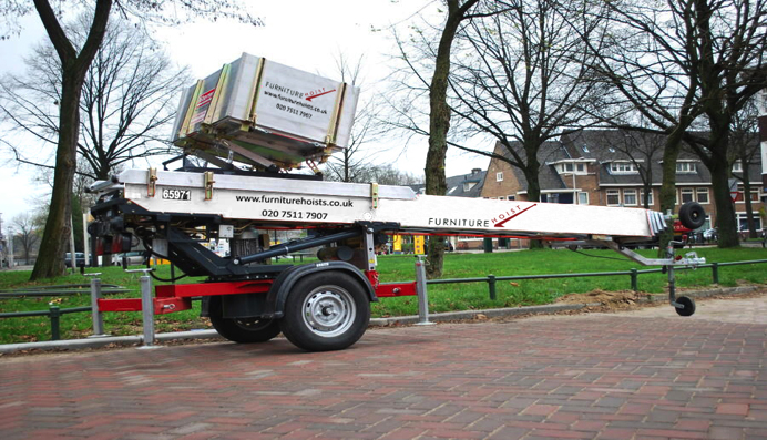 Relocation lifting in London - The Furniture Hoist Company