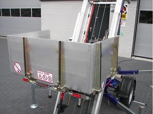 External elevator in London - The Furniture Hoist Company