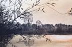 Bungay Water Meadows, Evening	

21x30		Pastel
