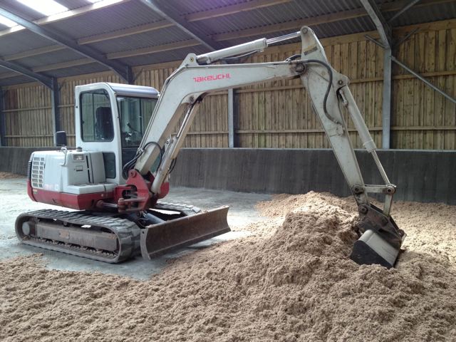 Digger sand