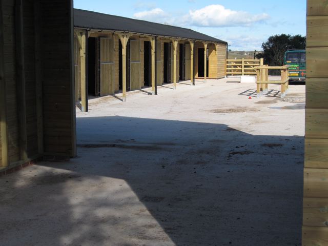 Horse sheds