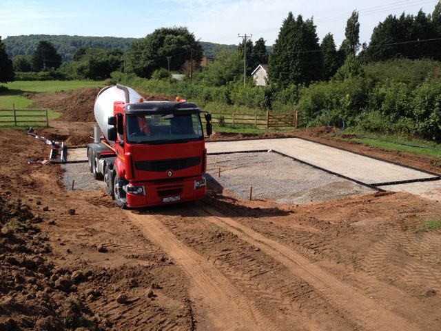 Red lorry