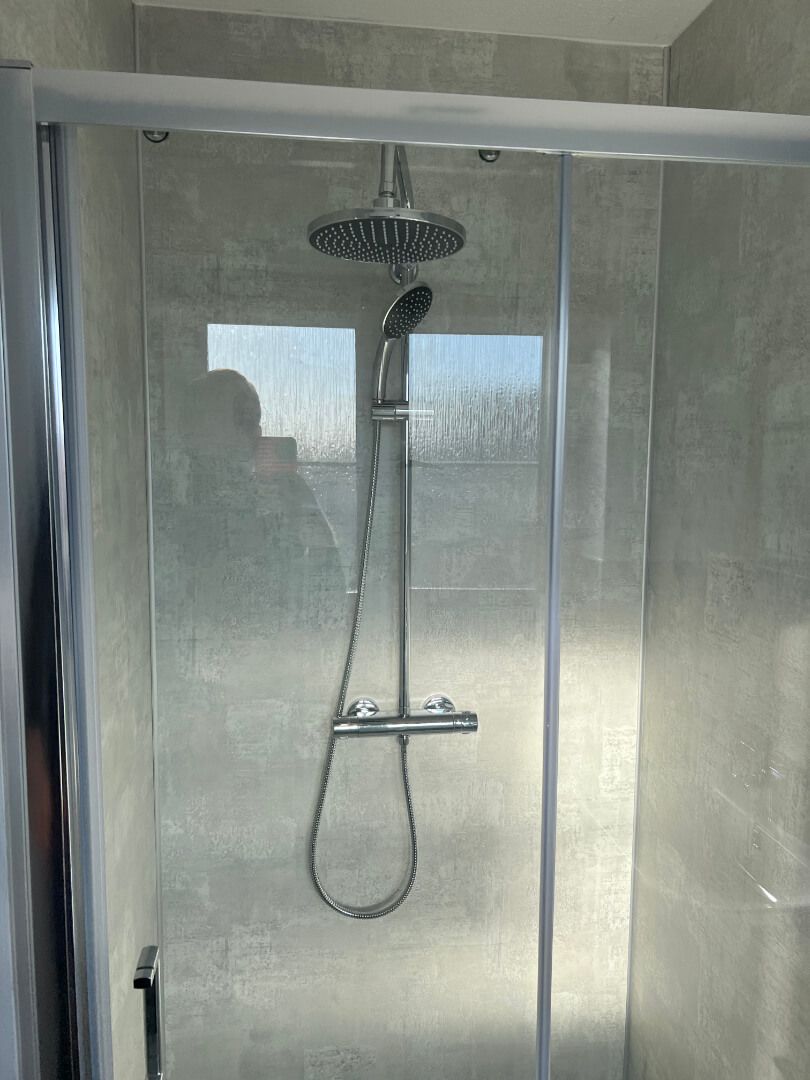Project 2 renovated shower