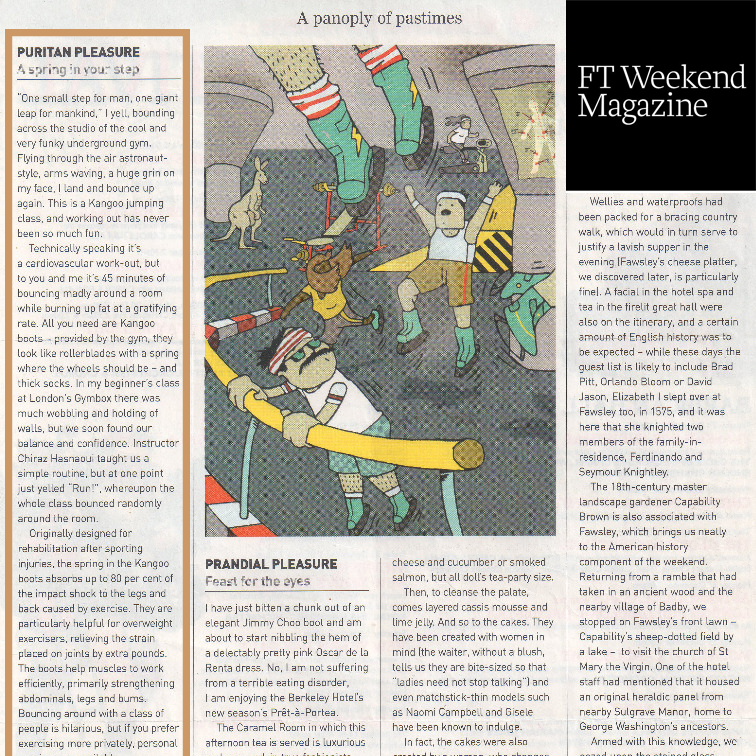 Financial Times - A Spring in your Step
