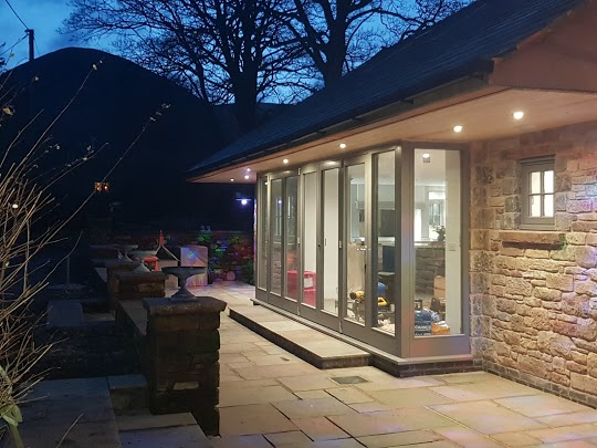Lighting installed on a cottage in Cumbria