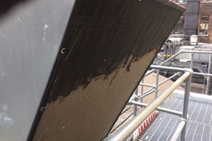 AHU intake filter showing local construction dust. https://www.rabscreen.com/Articles_by_RABScreen_Filters/2017-06-13/cooling-coil-filters