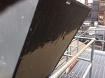 London roof with RABScreen protecting frost coil