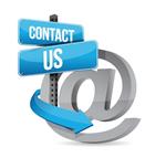 contact icon blue
