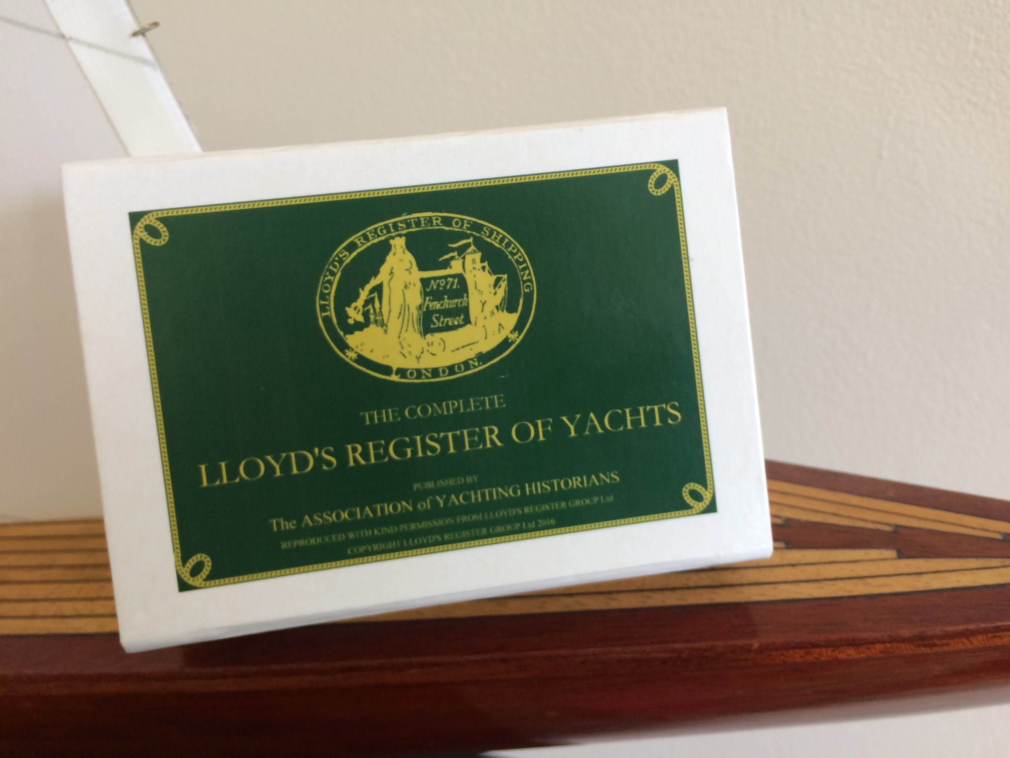 The Lloyds Register Yachting Historians