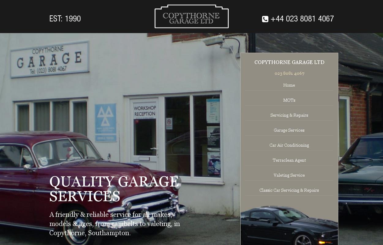 Welcome To Copythorne Garage Copythorne Garage