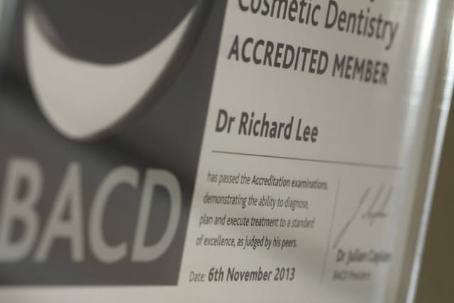 BACD Accredited Member Certificate