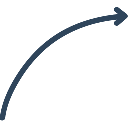 curved arrow