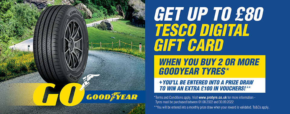 Goodyear and Tesco promotion