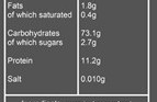 organic speciality pasta nutritional information