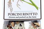 organic porcini risotto