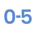 zero to five numbers