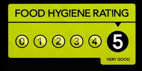 food hygeine rating 5