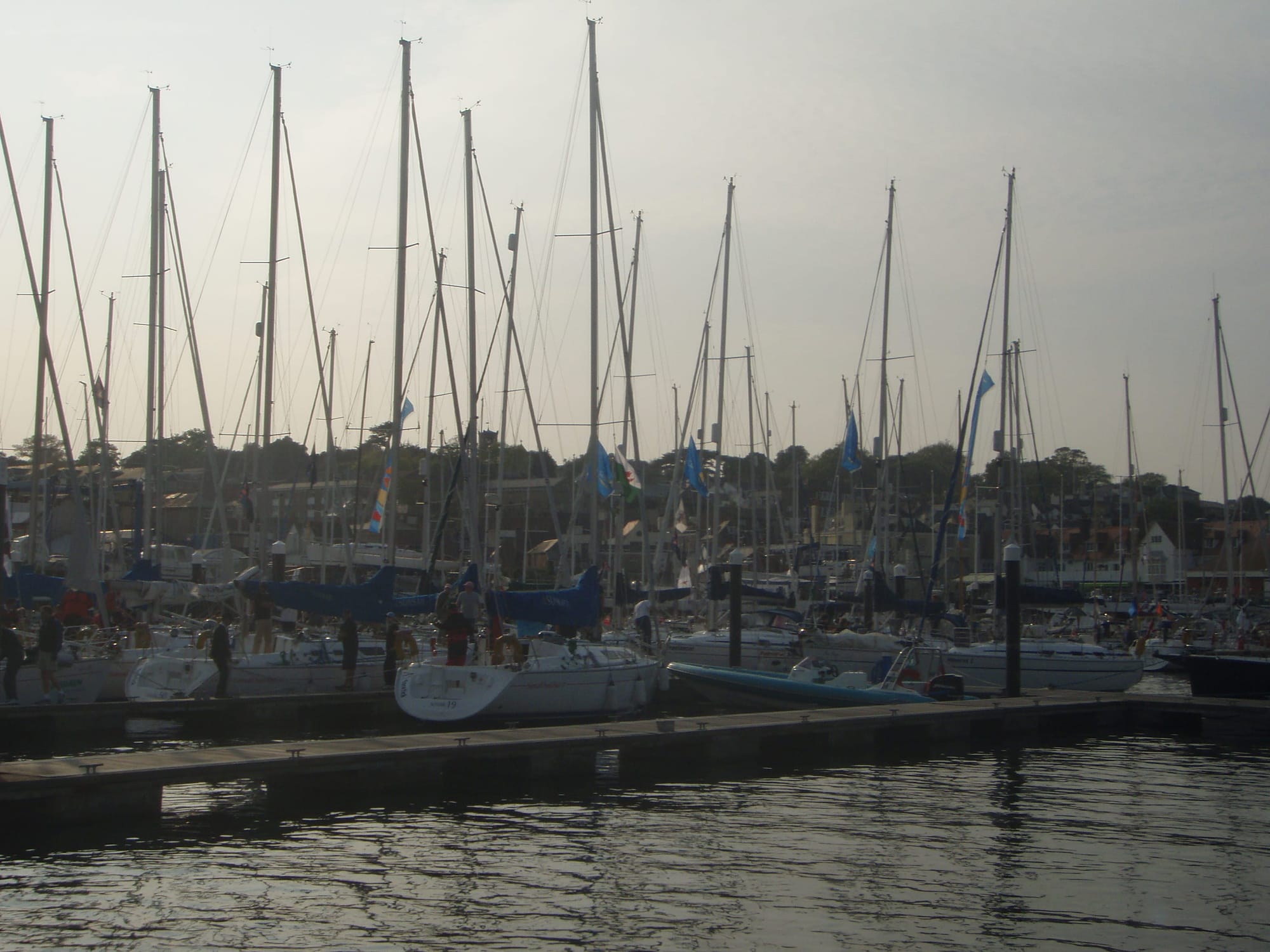 Boats in Cowes Yacht Haven
