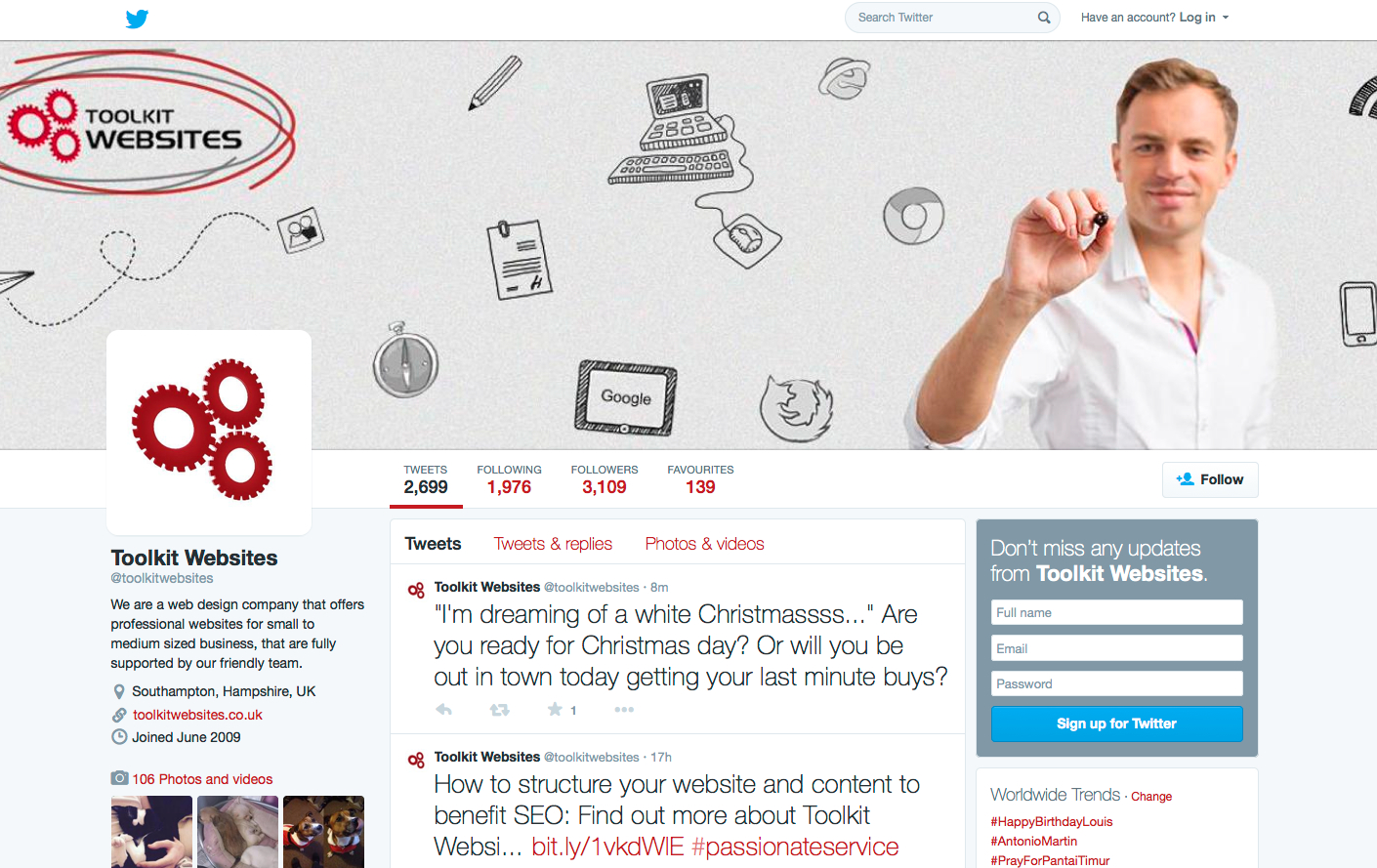 twitter for business